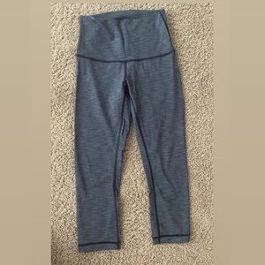 Lululemon High Rise Cropped Leggings